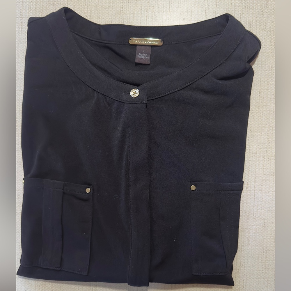 Dana Buchman Black with Gold Accents - Picture 5 of 6